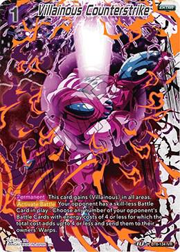 Villainous Counterstrike BT8-134 card from Malicious Machinations