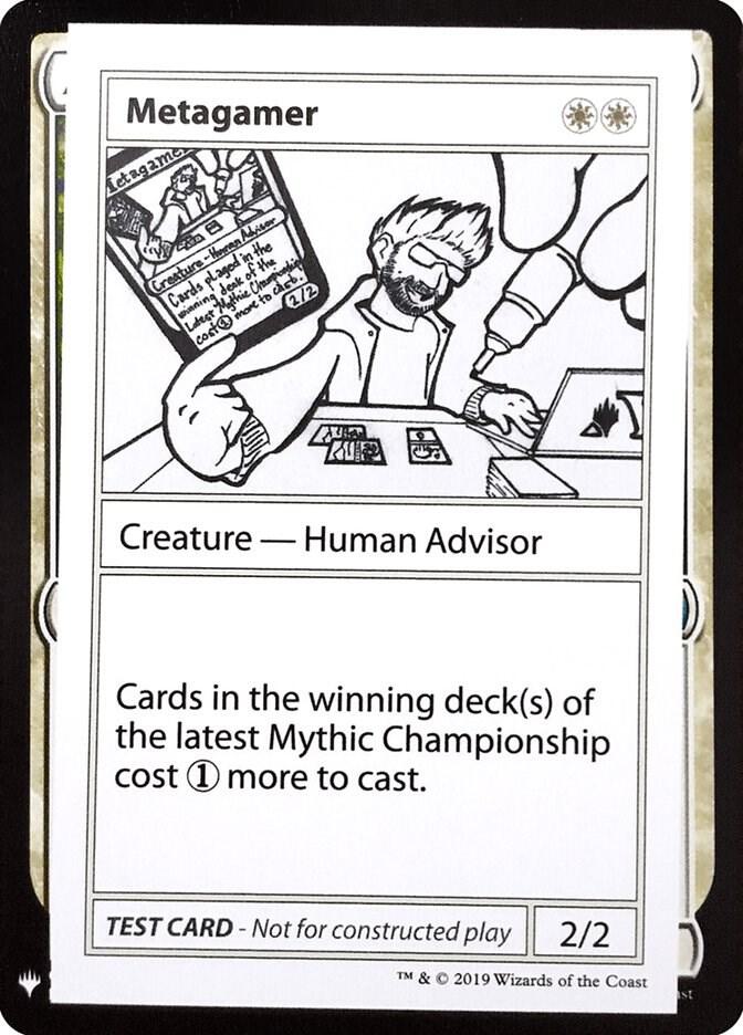 Metagamer card from Mystery Booster: Convention Edition Exclusives