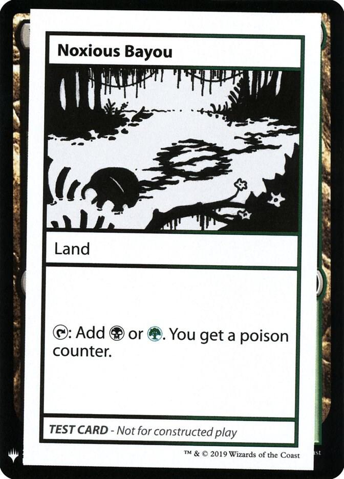 Noxious Bayou card from Mystery Booster: Convention Edition Exclusives