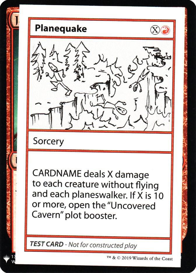 Planequake card from Mystery Booster: Convention Edition Exclusives