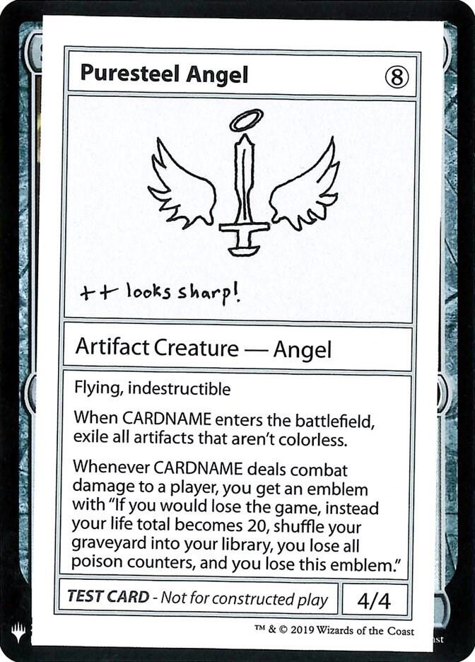 Puresteel Angel card from Mystery Booster: Convention Edition Exclusives