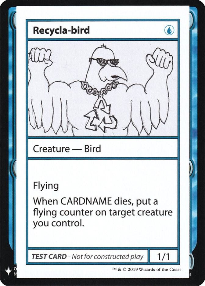 Recycla-bird card from Mystery Booster: Convention Edition Exclusives