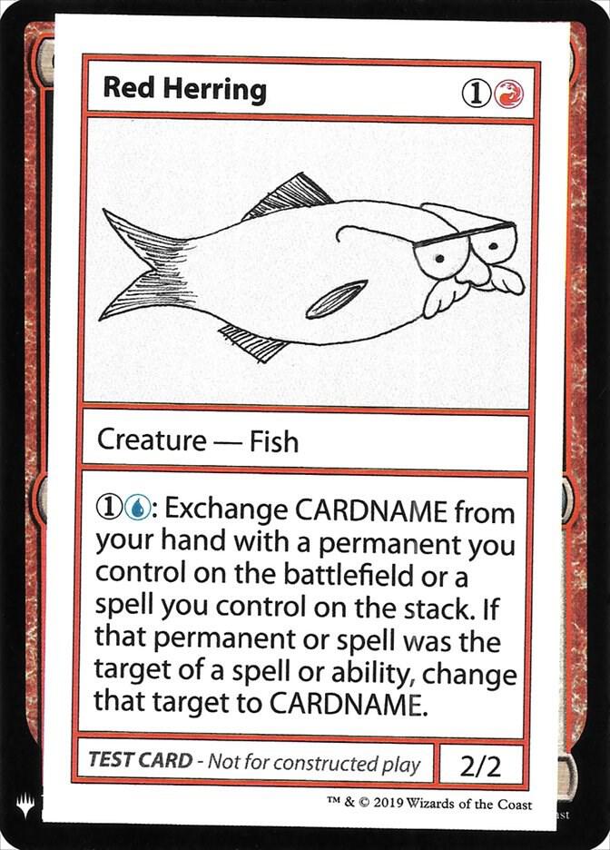 Red Herring card from Mystery Booster: Convention Edition Exclusives