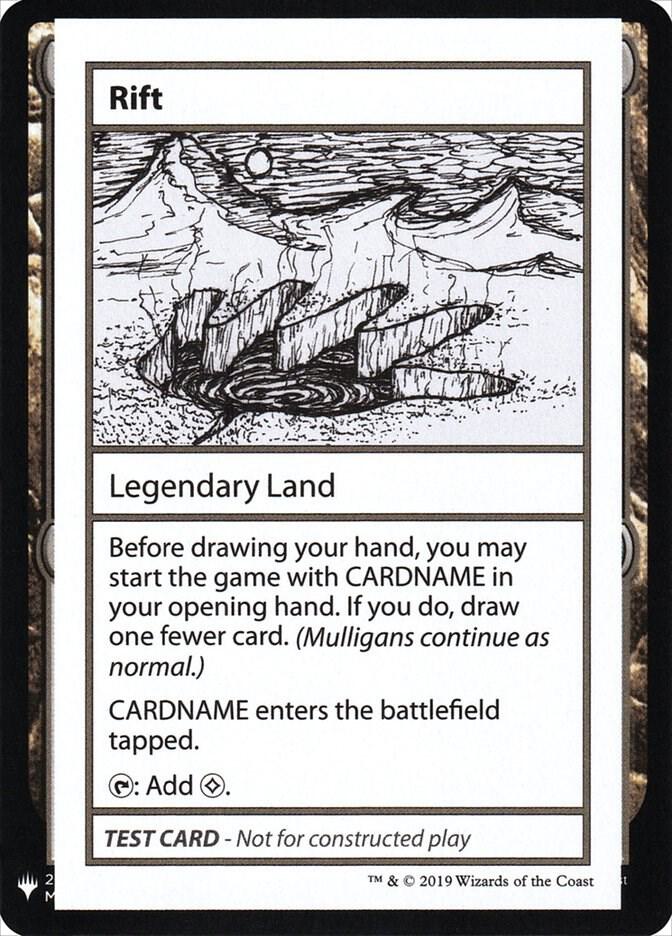 Rift card from Mystery Booster: Convention Edition Exclusives