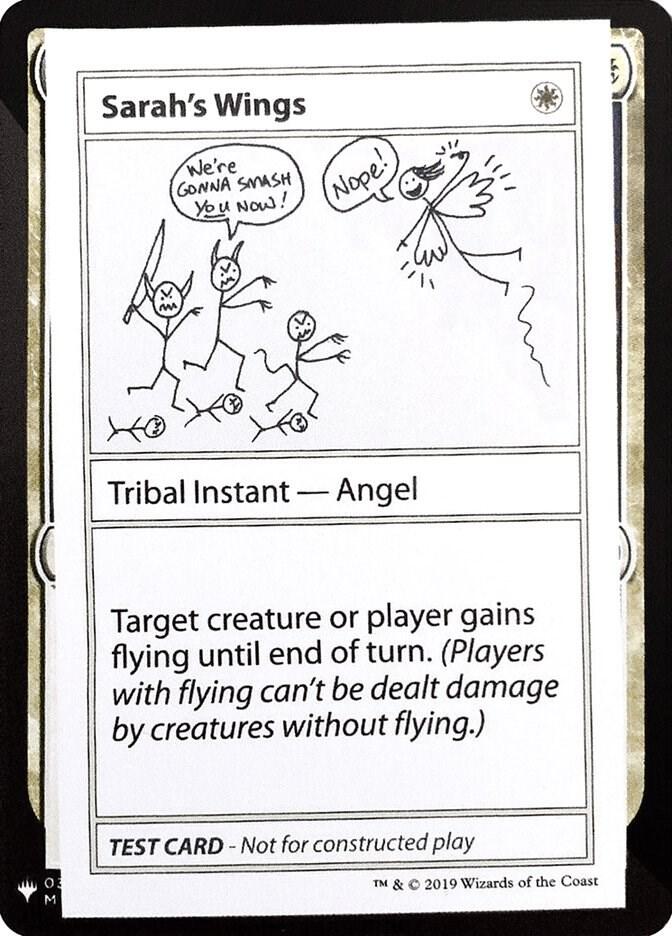Sarah's Wings card from Mystery Booster: Convention Edition Exclusives