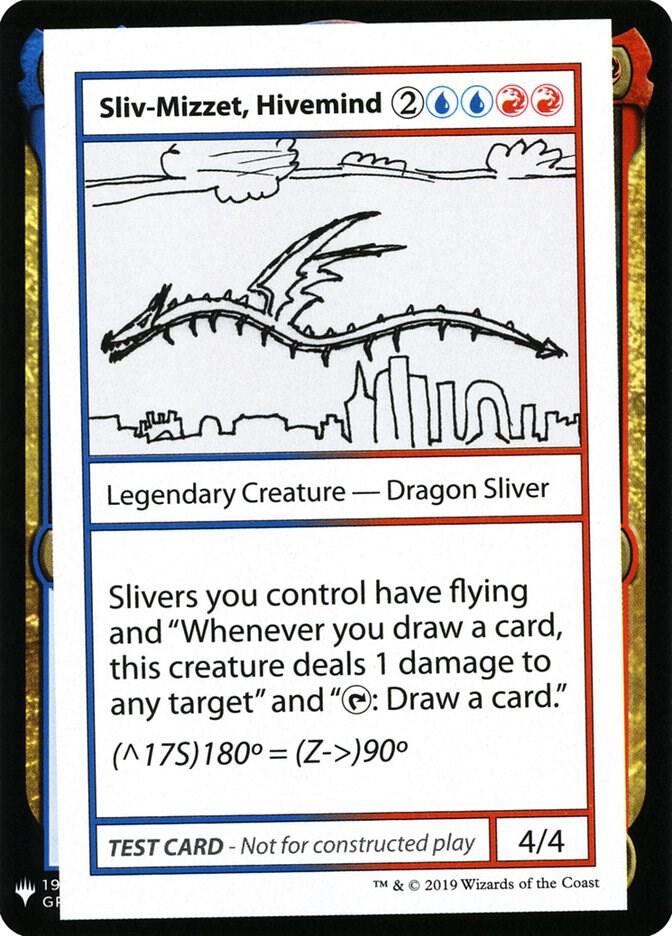 Sliv-Mizzet, Hivemind card from Mystery Booster: Convention Edition Exclusives