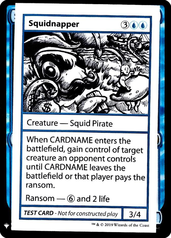 Squidnapper card from Mystery Booster: Convention Edition Exclusives