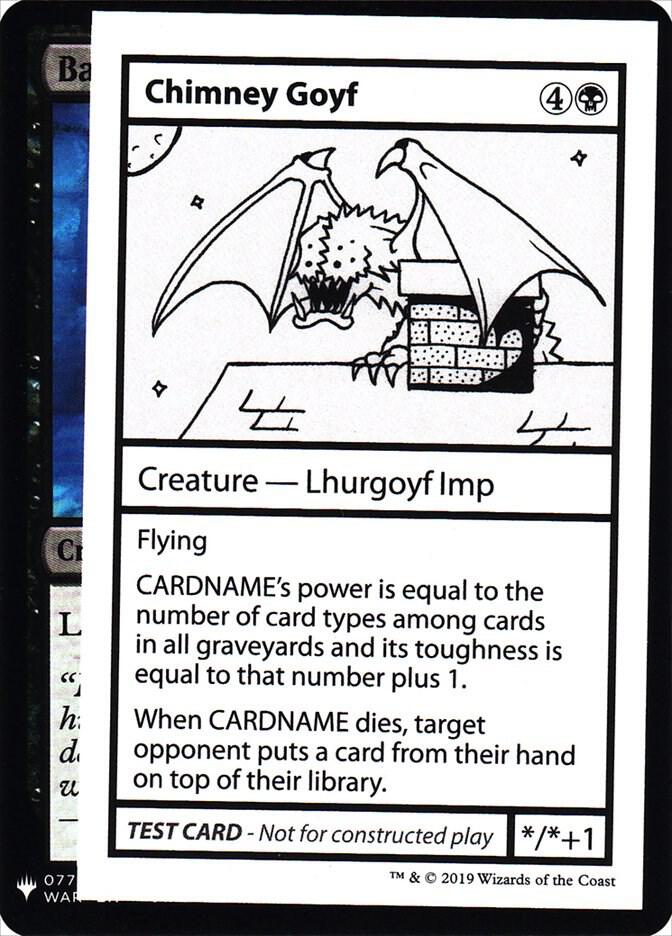 Chimney Goyf card from Mystery Booster: Convention Edition Exclusives