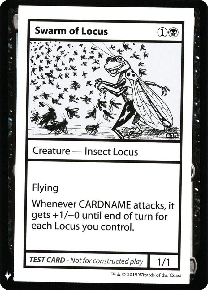 Swarm of Locus card from Mystery Booster: Convention Edition Exclusives