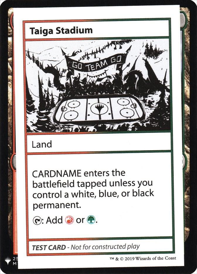 Taiga Stadium card from Mystery Booster: Convention Edition Exclusives