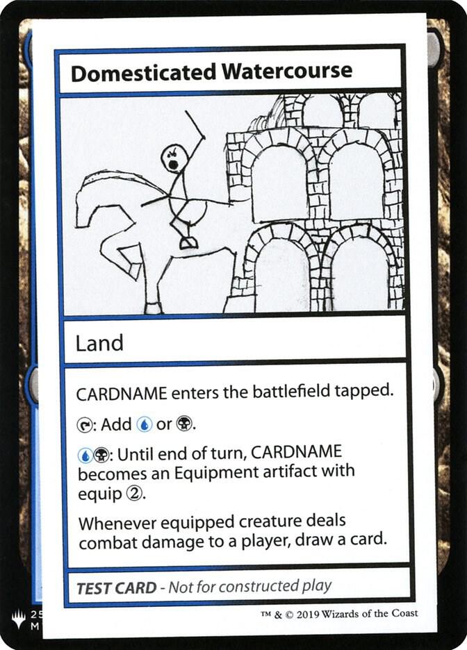 Domesticated Watercourse card from Mystery Booster: Convention Edition Exclusives