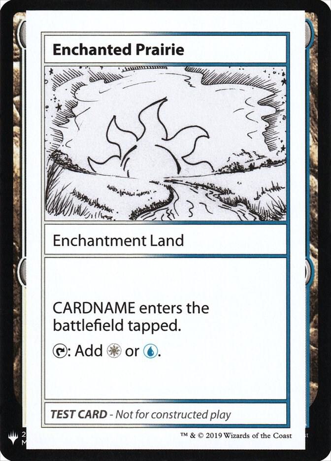 Enchanted Prairie card from Mystery Booster: Convention Edition Exclusives