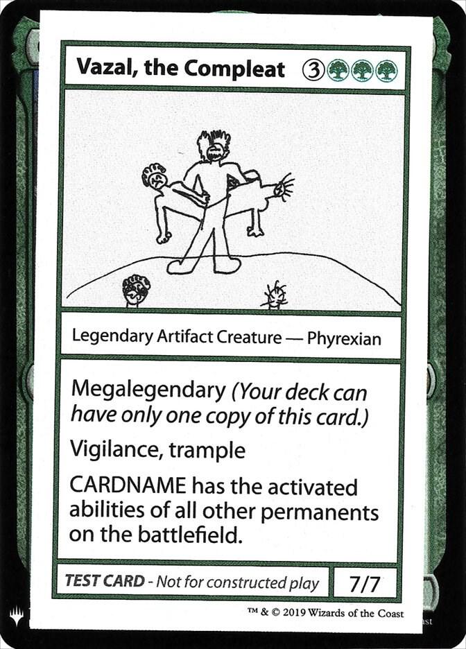 Vazal, the Compleat card from Mystery Booster: Convention Edition Exclusives