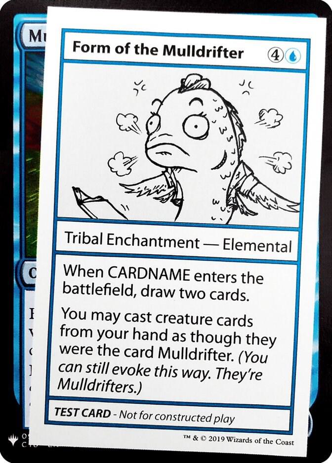 Form of the Mulldrifter card from Mystery Booster: Convention Edition Exclusives