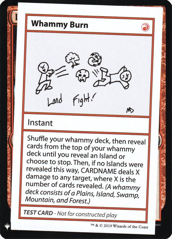 Whammy Burn card from Mystery Booster: Convention Edition Exclusives