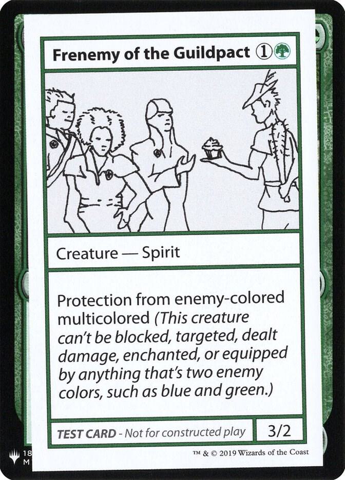 Frenemy of the Guildpact card from Mystery Booster: Convention Edition Exclusives