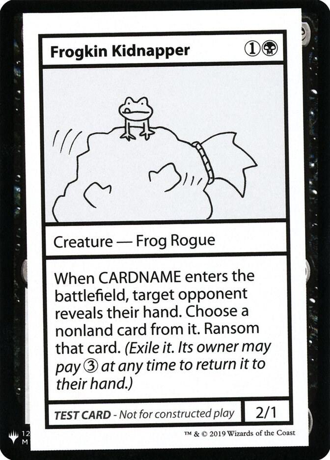 Frogkin Kidnapper card from Mystery Booster: Convention Edition Exclusives