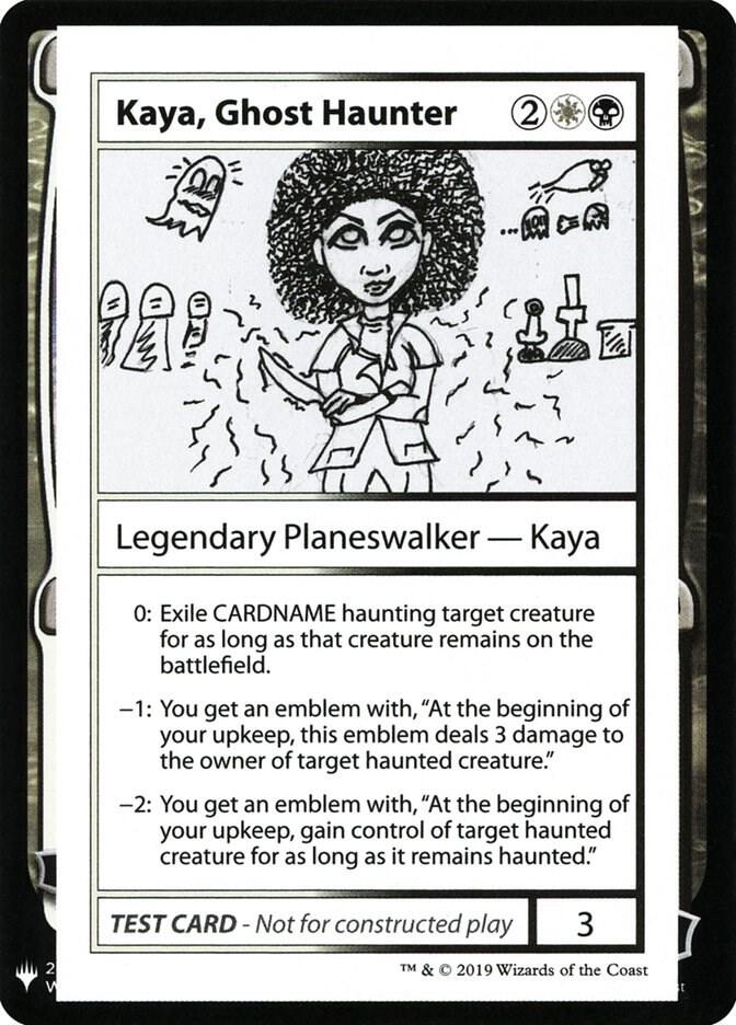 Kaya, Ghost Haunter card from Mystery Booster: Convention Edition Exclusives