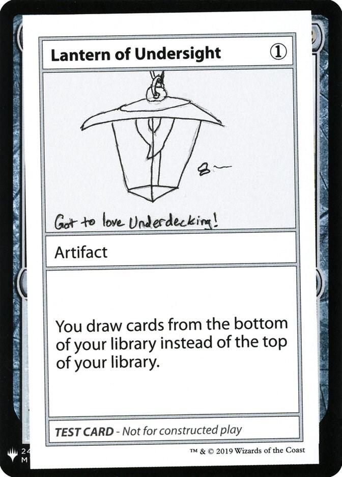 Lantern of Undersight card from Mystery Booster: Convention Edition Exclusives