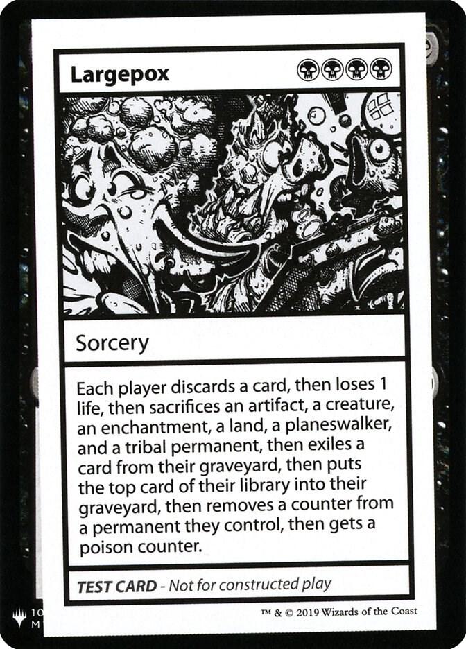 Largepox card from Mystery Booster: Convention Edition Exclusives