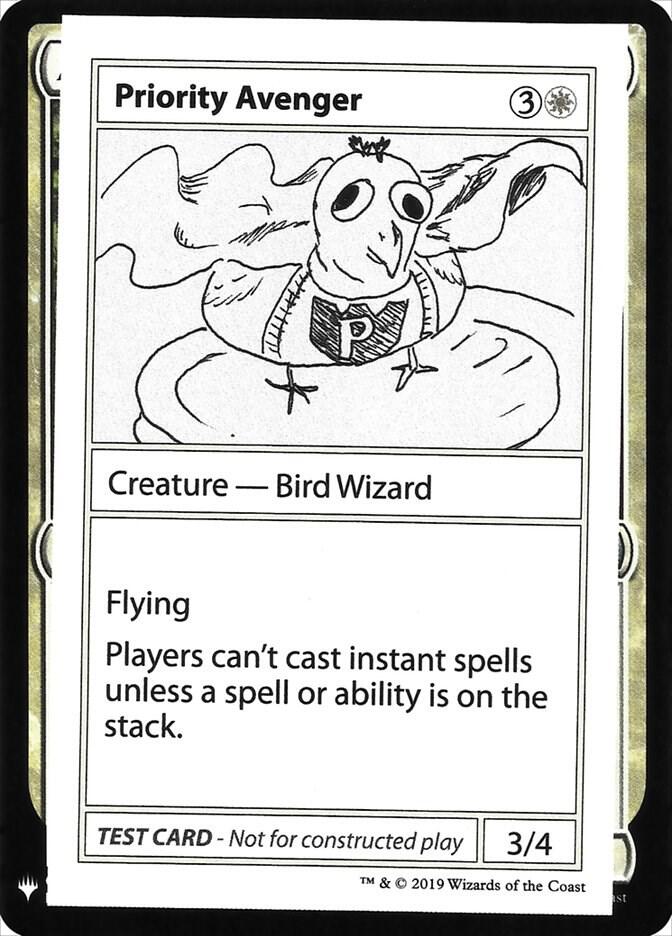 Priority Avenger card from Mystery Booster: Convention Edition Exclusives