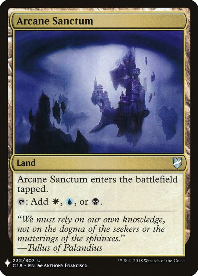 Arcane Sanctum (C18) 232 card from The List Reprints