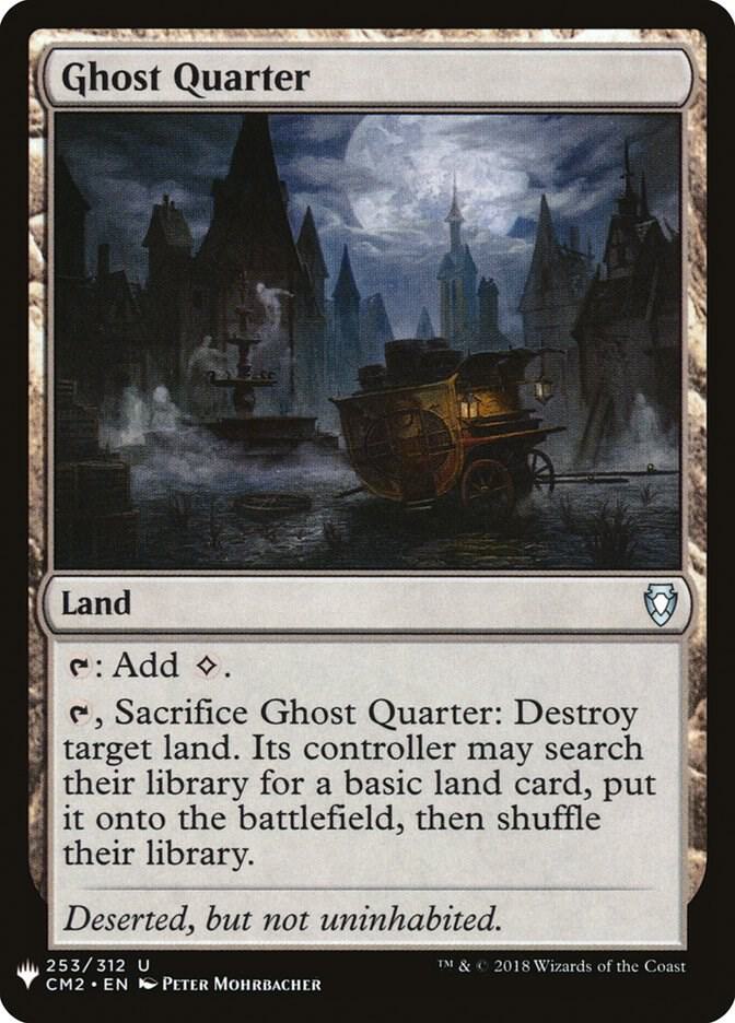 Ghost Quarter (CM2) 253 card from The List Reprints