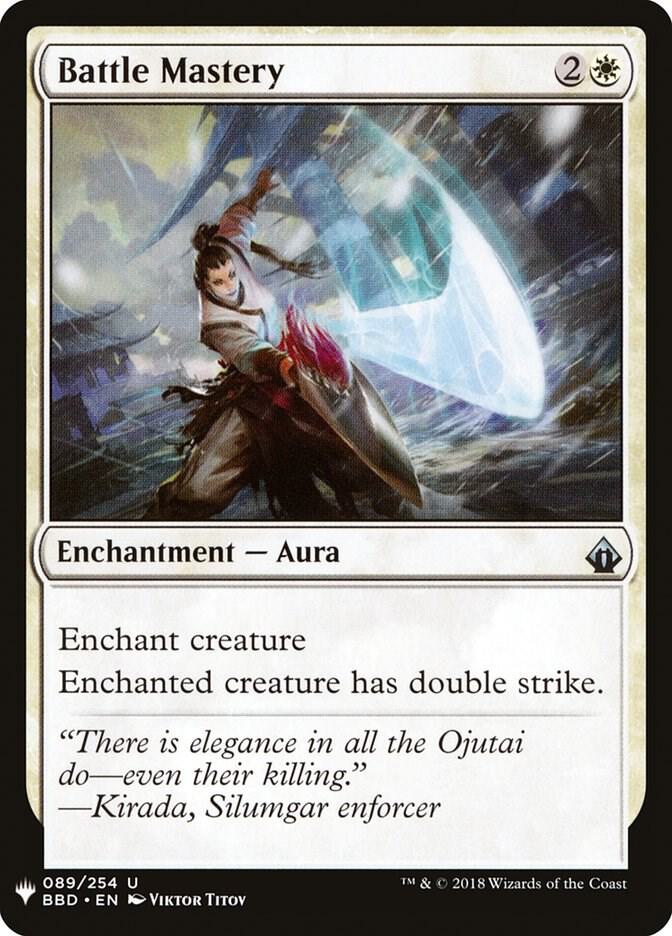 Battle Mastery 89 card from The List Reprints