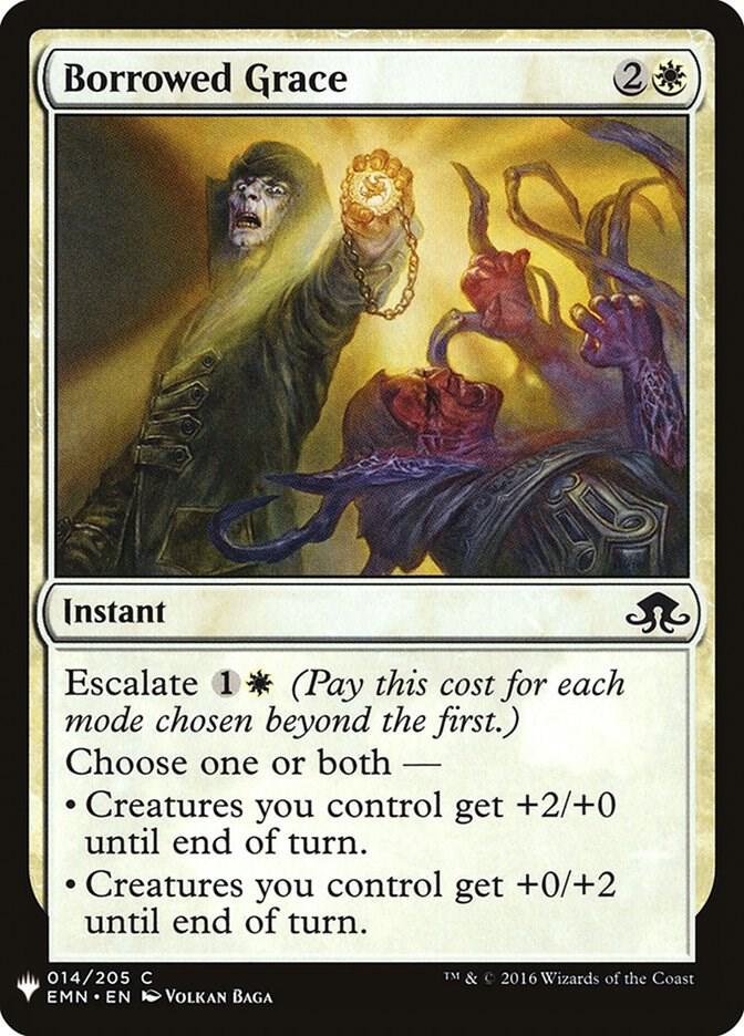 Borrowed Grace 14 card from The List Reprints
