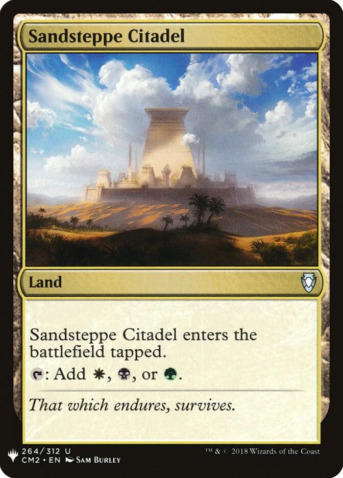 Sandsteppe Citadel (CM2) 264 card from The List Reprints