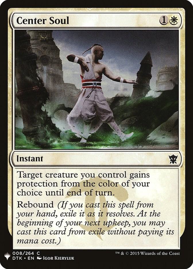 Center Soul 8 card from The List Reprints