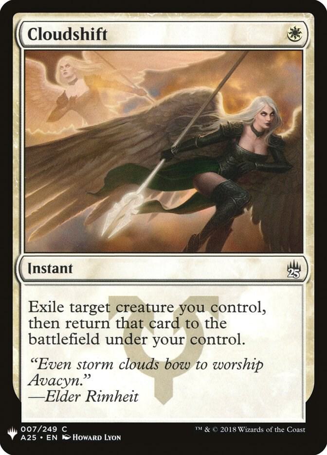 Cloudshift 7 card from The List Reprints