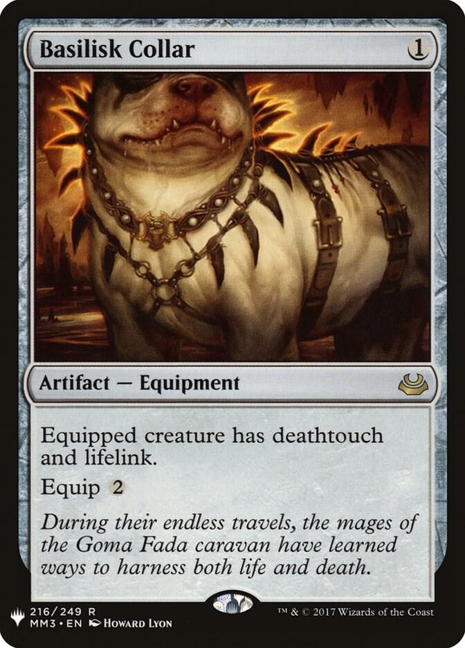 Basilisk Collar (MM3) 216 card from The List Reprints
