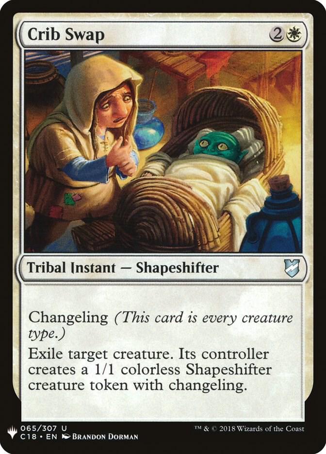 Crib Swap (C18) 65 card from The List Reprints