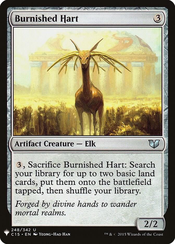 Burnished Hart 248 card from The List Reprints