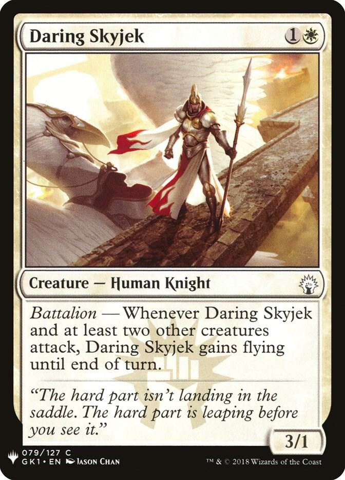 Daring Skyjek 79 card from The List Reprints
