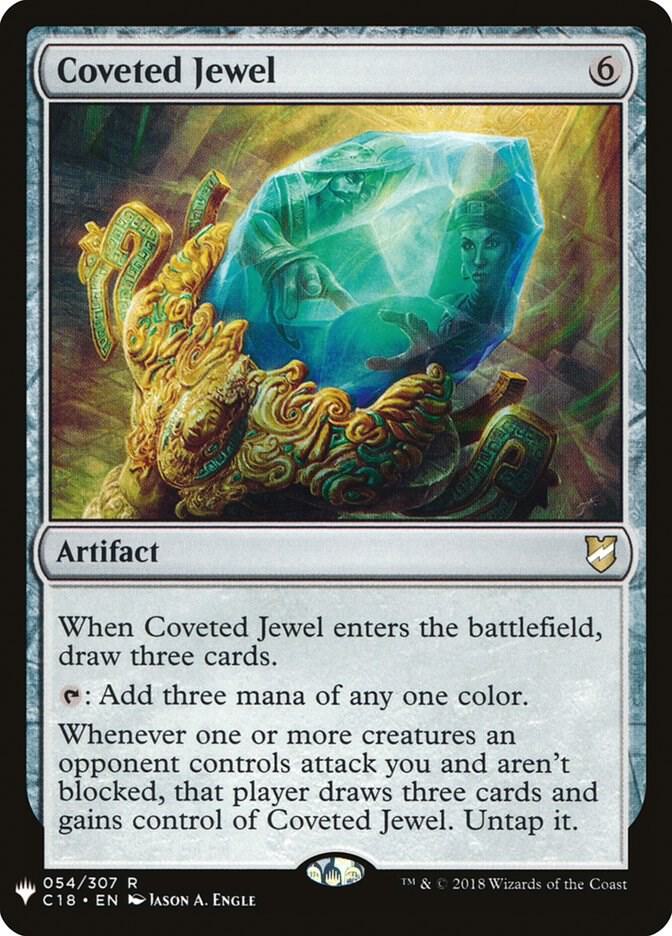 Coveted Jewel 054/307 card from The List Reprints