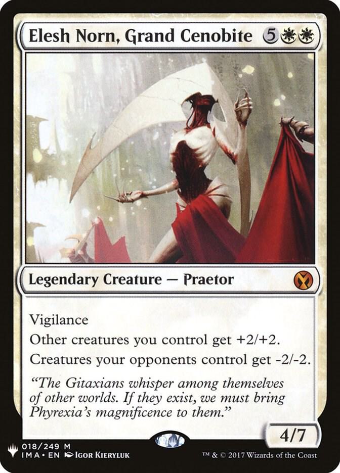 Elesh Norn, Grand Cenobite 18 card from The List Reprints
