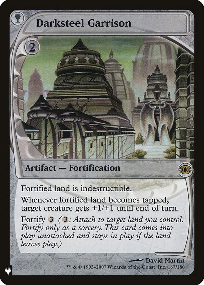 Darksteel Garrison 167/180 card from The List Reprints