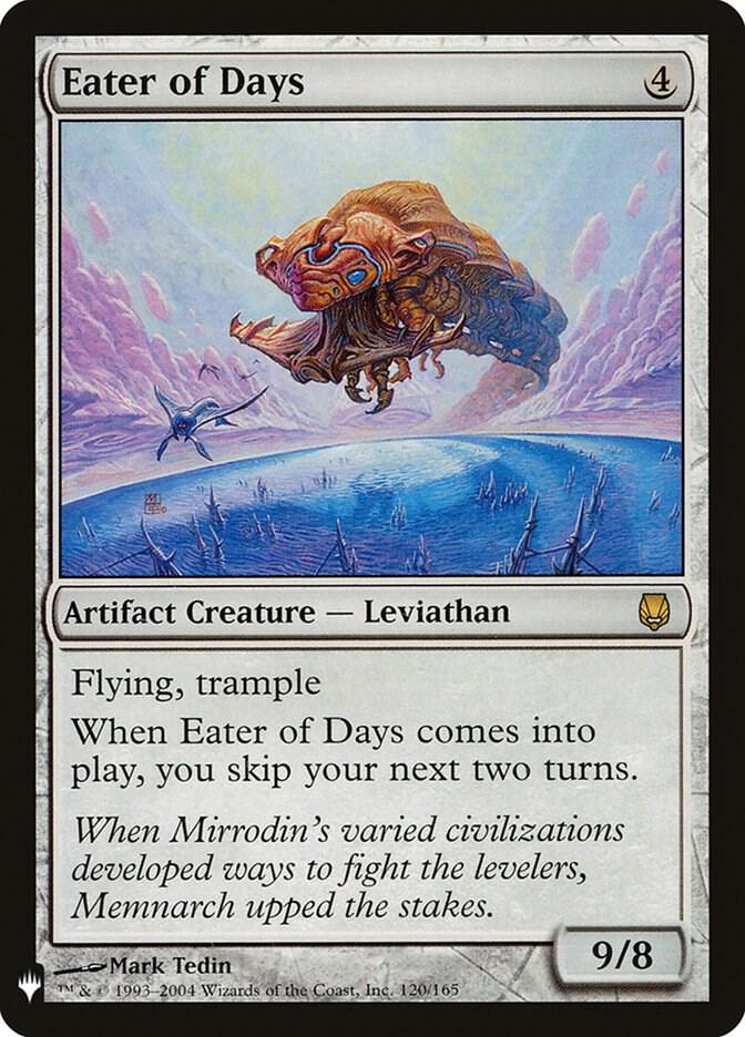 Eater of Days 120/165 card from The List Reprints