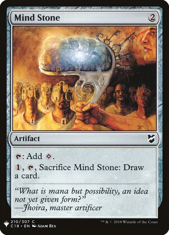 Mind Stone (C18) 210 card from The List Reprints