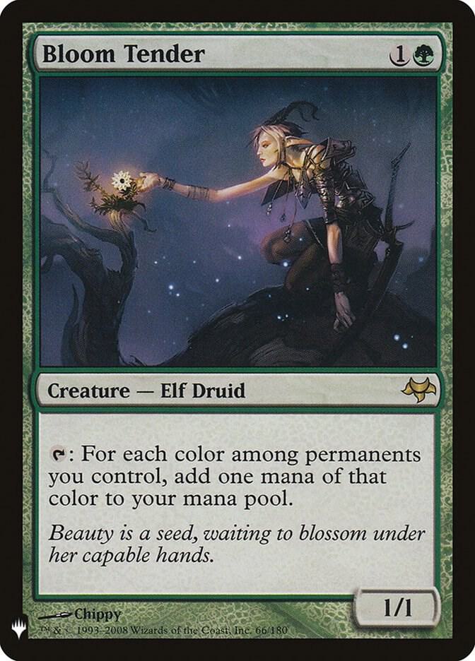 Bloom Tender 66 card from The List Reprints