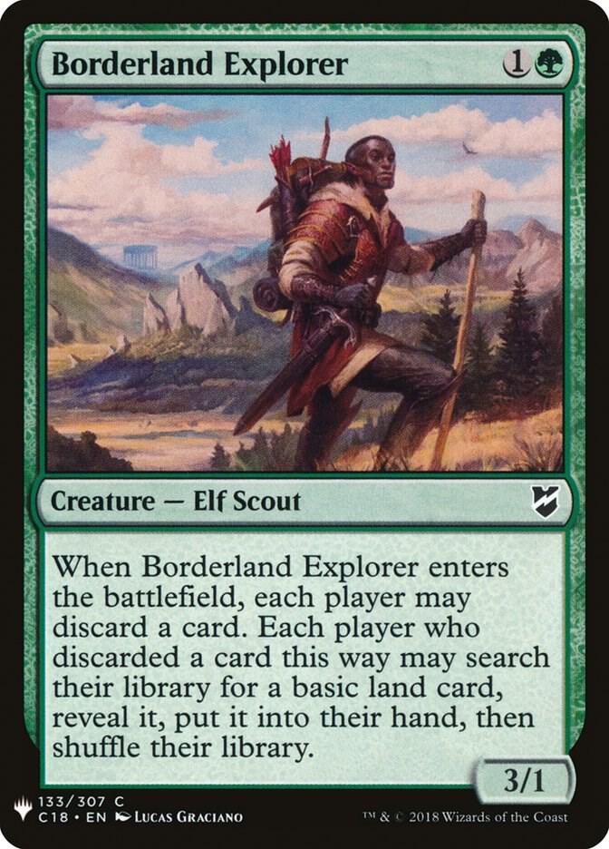 Borderland Explorer 133 card from The List Reprints