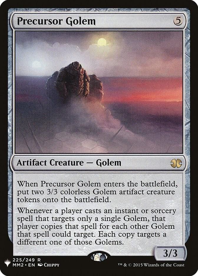 Precursor Golem 225/249 card from The List Reprints