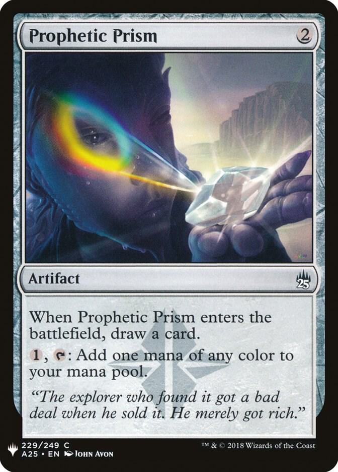 Prophetic Prism 229 card from The List Reprints
