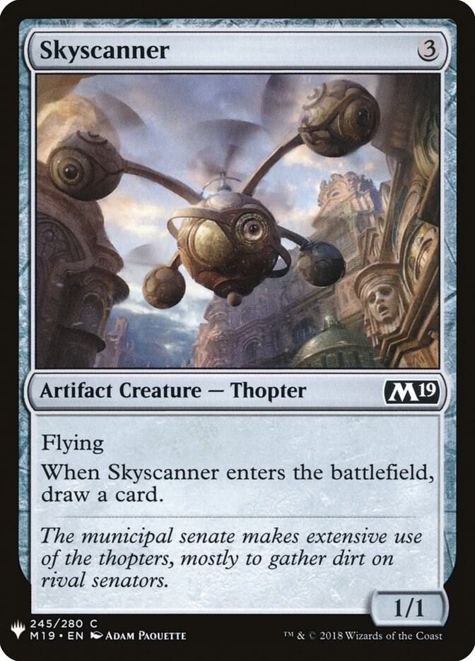 Skyscanner 245 card from The List Reprints