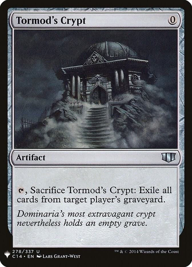Tormod's Crypt 278 card from The List Reprints