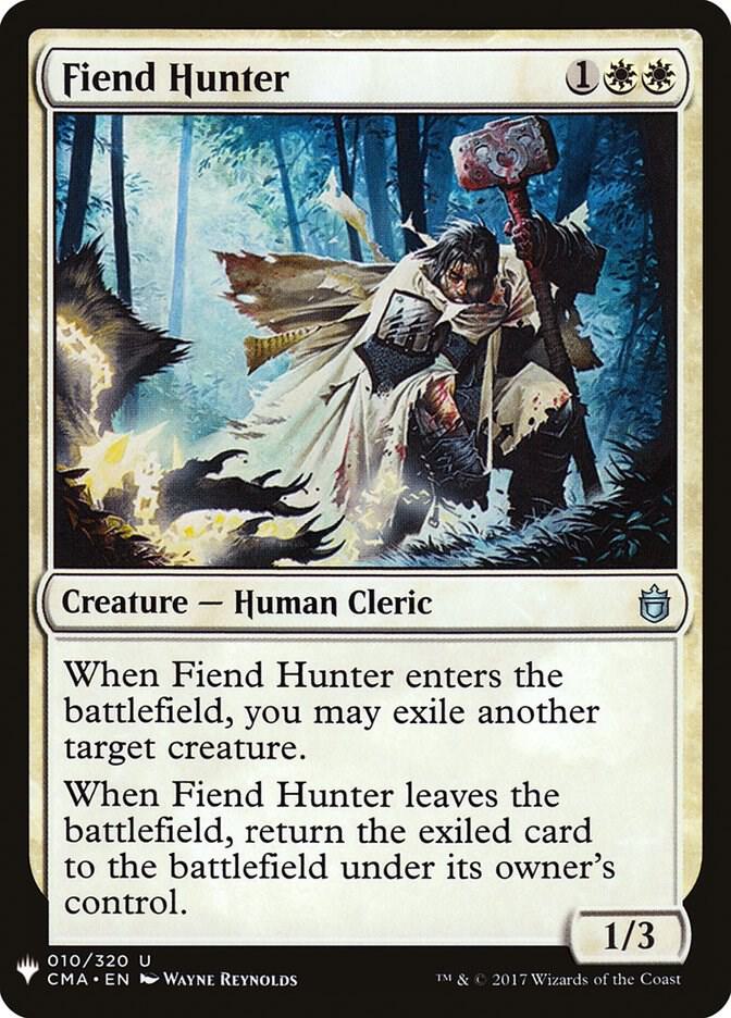 Fiend Hunter 10 card from The List Reprints