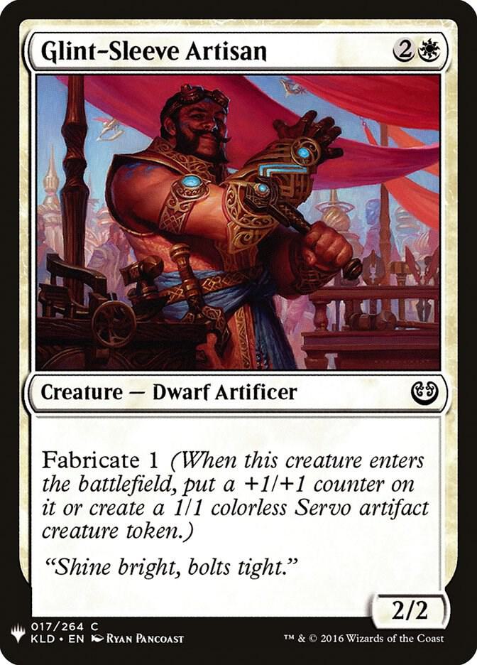 Glint-Sleeve Artisan 17 card from The List Reprints