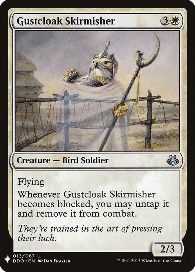 Gustcloak Skirmisher 13 card from The List Reprints
